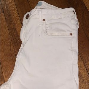Topshop Jamie white jeans